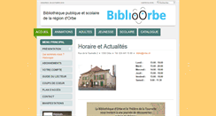 Desktop Screenshot of biblio.orbe.ch
